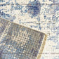 Ice Blue Hand Knotted Carpet - Siyani Clothing India