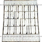 Siyani Grey Block Pattern Hand Knotted Carpet