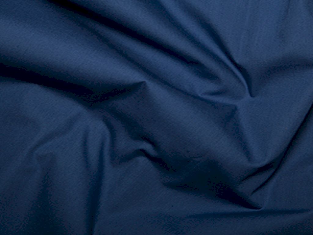 Navy Blue Cotton Poplin Fabric Siyani Clothing India