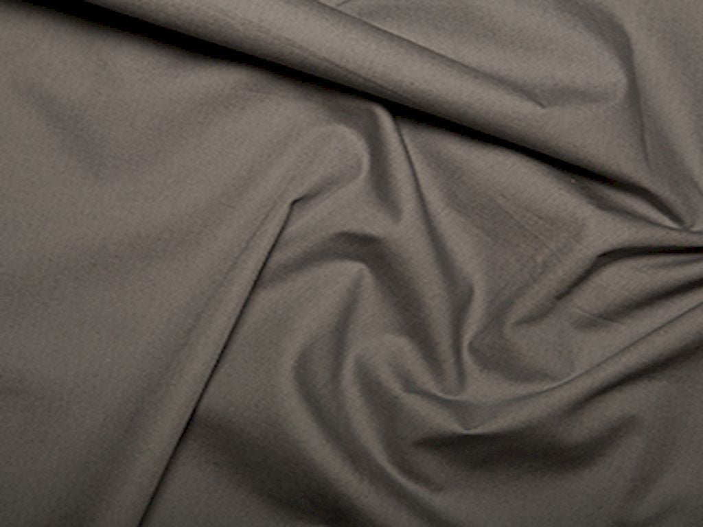 Charcoal Grey Cotton Poplin Fabric Siyani Clothing India