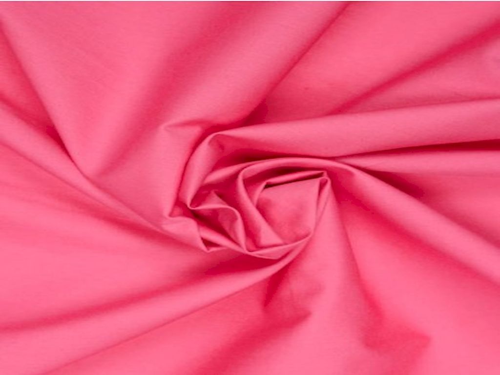 Hot Pink Cotton Poplin Fabric Siyani Clothing India