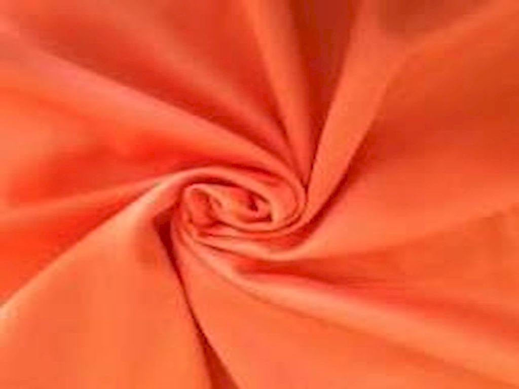 Orange Cotton Voile Fabric Siyani Clothing India