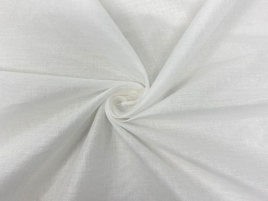 White Cotton Voile Fabric Siyani Clothing India