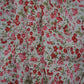 Whiite And Pink Flower Print Cotton Fabric Siyani Clothing India