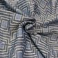 Blue Abstract Print Rayon Fabric Siyani Clothing India