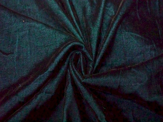 Siyani Teal Solid Velvet Fabric