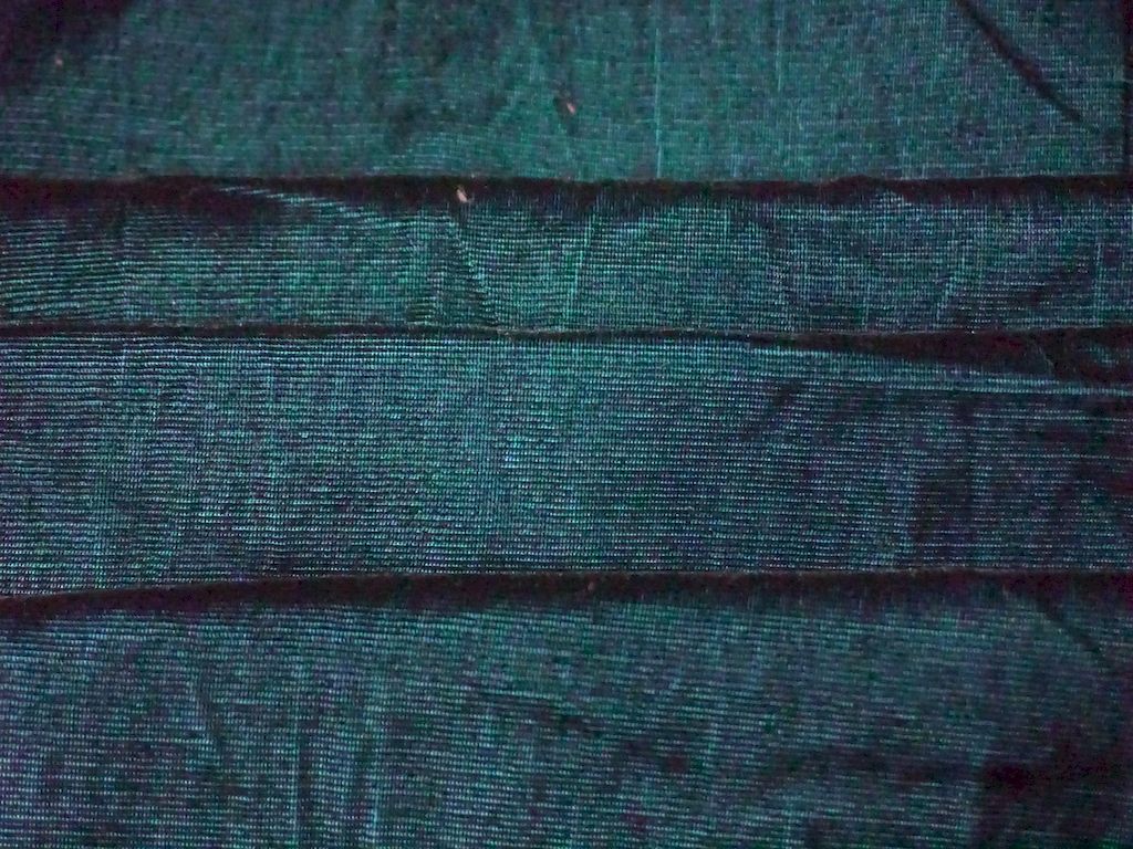 Teal Solid Velvet Fabric Siyani Clothing India