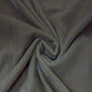 Grey Solid Velvet Fabric Siyani Clothing India