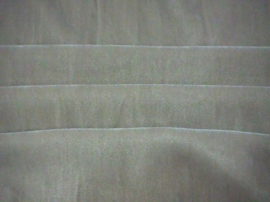 Grey Solid Velvet Fabric