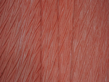 Peach Crush Velvet Fabric Siyani Clothing India