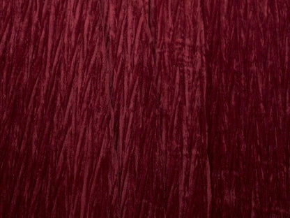 Burgundy Crush Velvet Fabric Siyani Clothing India