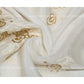 Dyeable White Gota Embroidered  Georgette Fabric Siyani Clothing India
