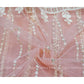 Baby Pink Sequins And Thread Embroidered Georgette Fabric Siyani Clothing India
