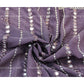 Lavender Mirror Embroidered Georgette Fabric Siyani Clothing India