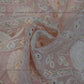 Siyani Onion Pink Sequins And Thread Embroidered Chiffon Fabric