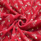 Siyani Hot Pink Zari Embroidered Velvet Fabric