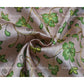 Baby Pink Leaf And Floral Embroidered Silk Fabric Siyani Clothing India