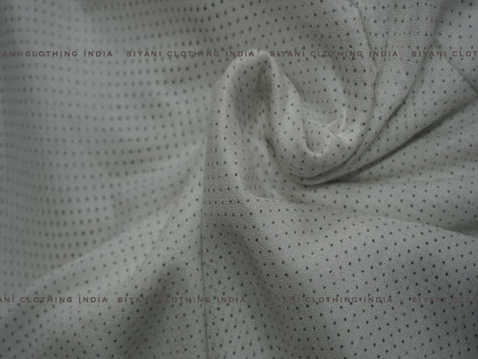 Cotton Blend Fabric White – Siyani Clothing India