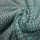 Siyani Green Embroidered Net Fabric