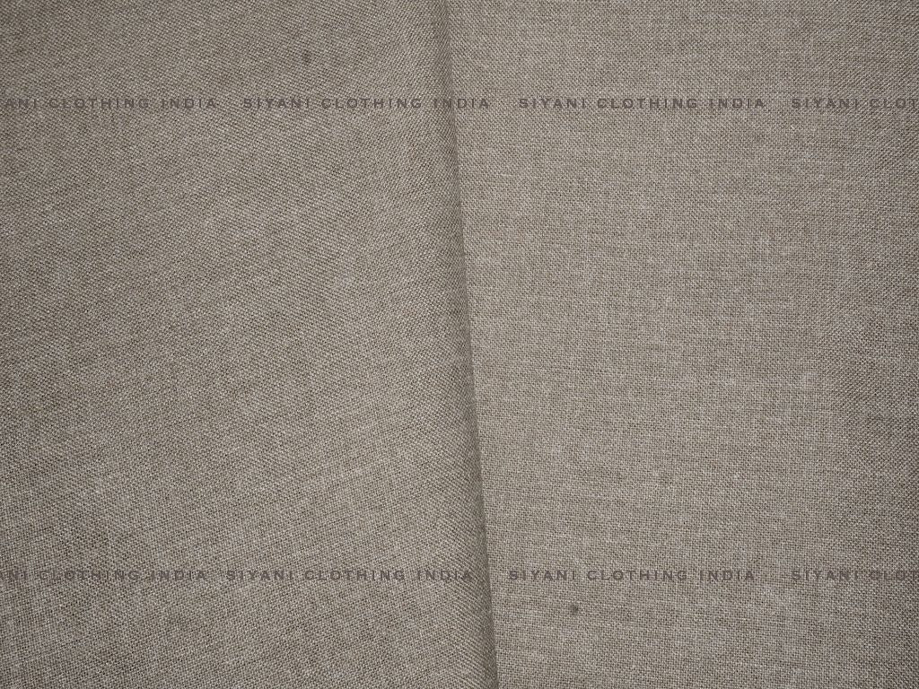 Olive Cotton Spun Fabric - Siyani Clothing India
