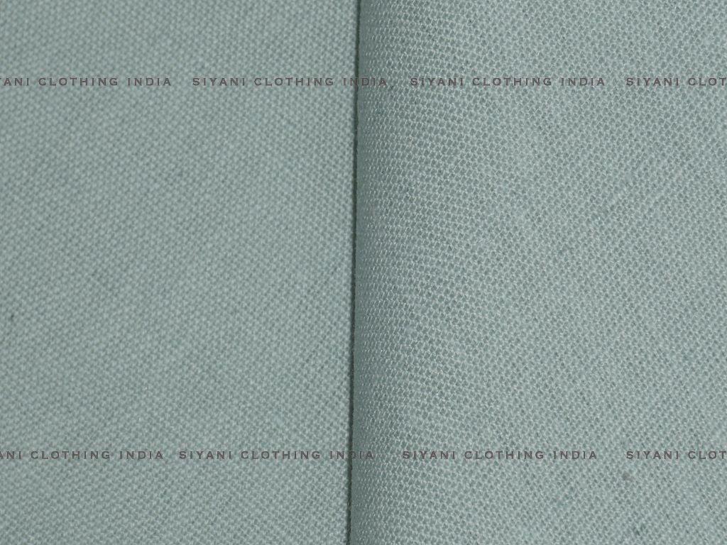 Mild Green Cotton Flex Fabric - Siyani Clothing India