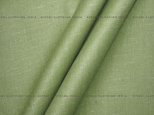 Green Poly Cotton Fabric Siyani Clothing India