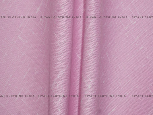 Pink Poly Cotton Fabric Siyani Clothing India