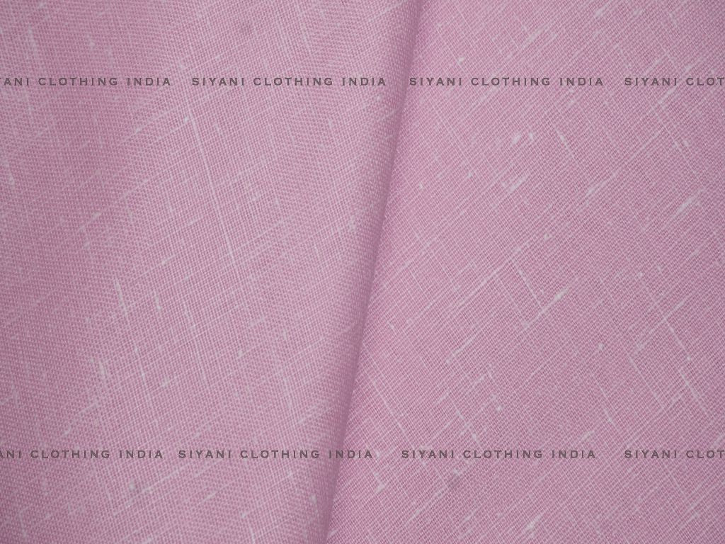 Pink Poly Cotton Fabric Siyani Clothing India