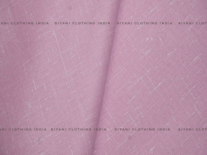 Pink Poly Cotton Fabric Siyani Clothing India