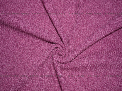 Siyani Magenta Woven Wool Fabric