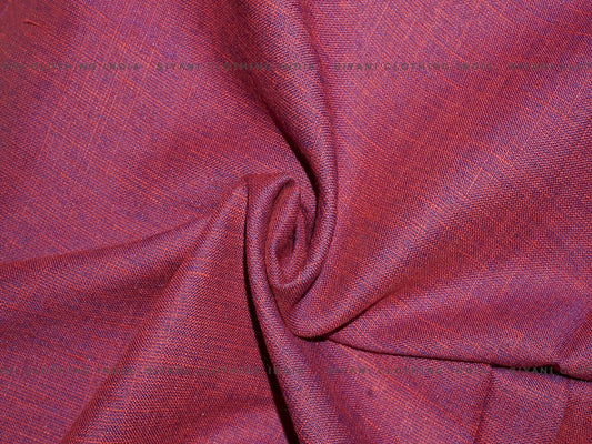 Siyani Magenta Dual Tone Rayon Fabric
