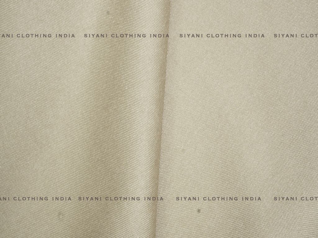 Cream Cotton Spun Fabric - Siyani Clothing India