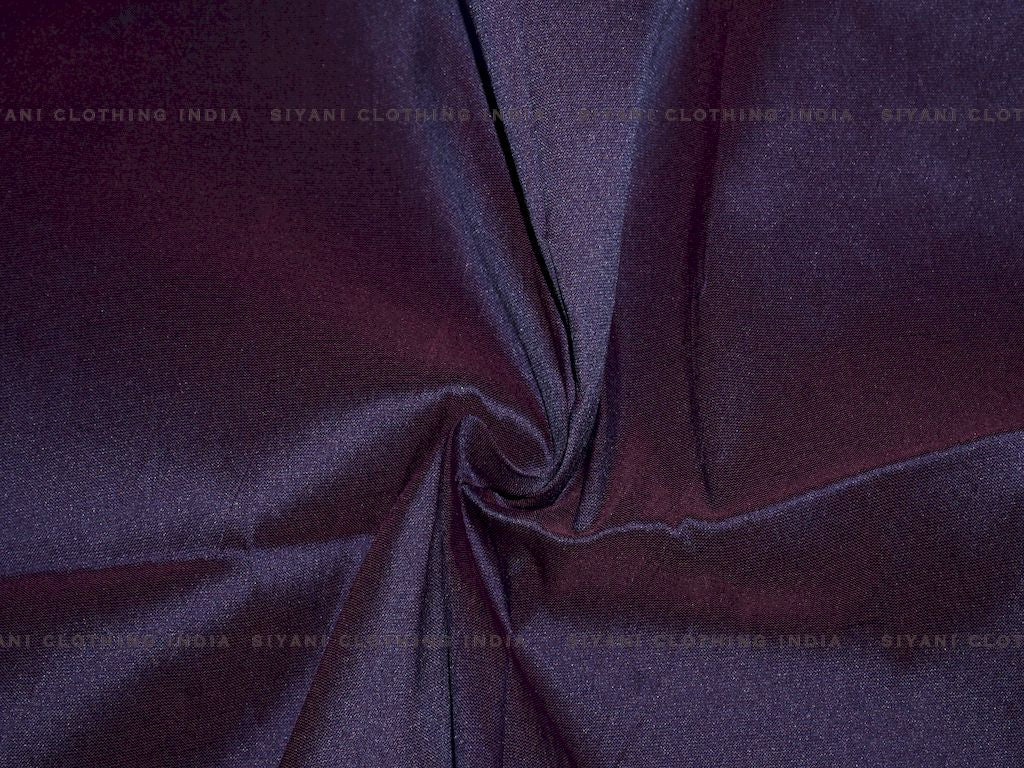 Siyani Purple Taffeta Silk Fabric