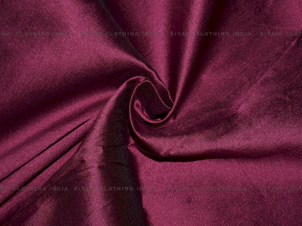 Siyani Magenta Taffeta Silk Fabric