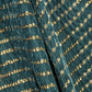 Dark Green Gota Embroidered Velvet Fabric - Siyani Clothing India