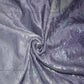 Siyani Grey And Levender Ombre Pattern Embroidered Velvet Fabric
