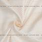 Siyani Orange Stripes Pattern Cotton Lurex Fabric