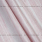 Pink With White Tetured Stripes Pattern Cotton Lurex Fabric - Siyani Clothing India