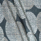 Dark Green Printed Raw Silk Fabric - Siyani Clothing India