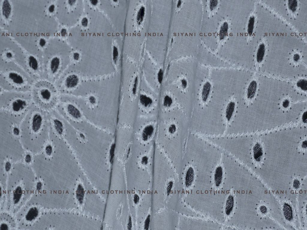 White Poly Cotton Fabric – Siyani Clothing India