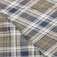 Beige Checks Cotton Spun Fabric - Siyani Clothing India