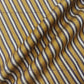 Mustard Stripes Pattern Cotton Spun Fabric - Siyani Clothing India