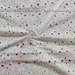 Siyani White Dyeable Circular And Floral Pattern Cotton Chikankari Embroidered Fabric