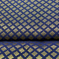Flower Brocade fabric blue Siyani Clothing India