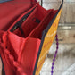 Yellow Thread Embroidered Handmade Tote Bag - Siyani Clothing India