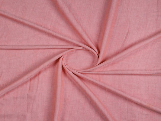 Baby Pink Cotton Slub Fabric Siyani Clothing India