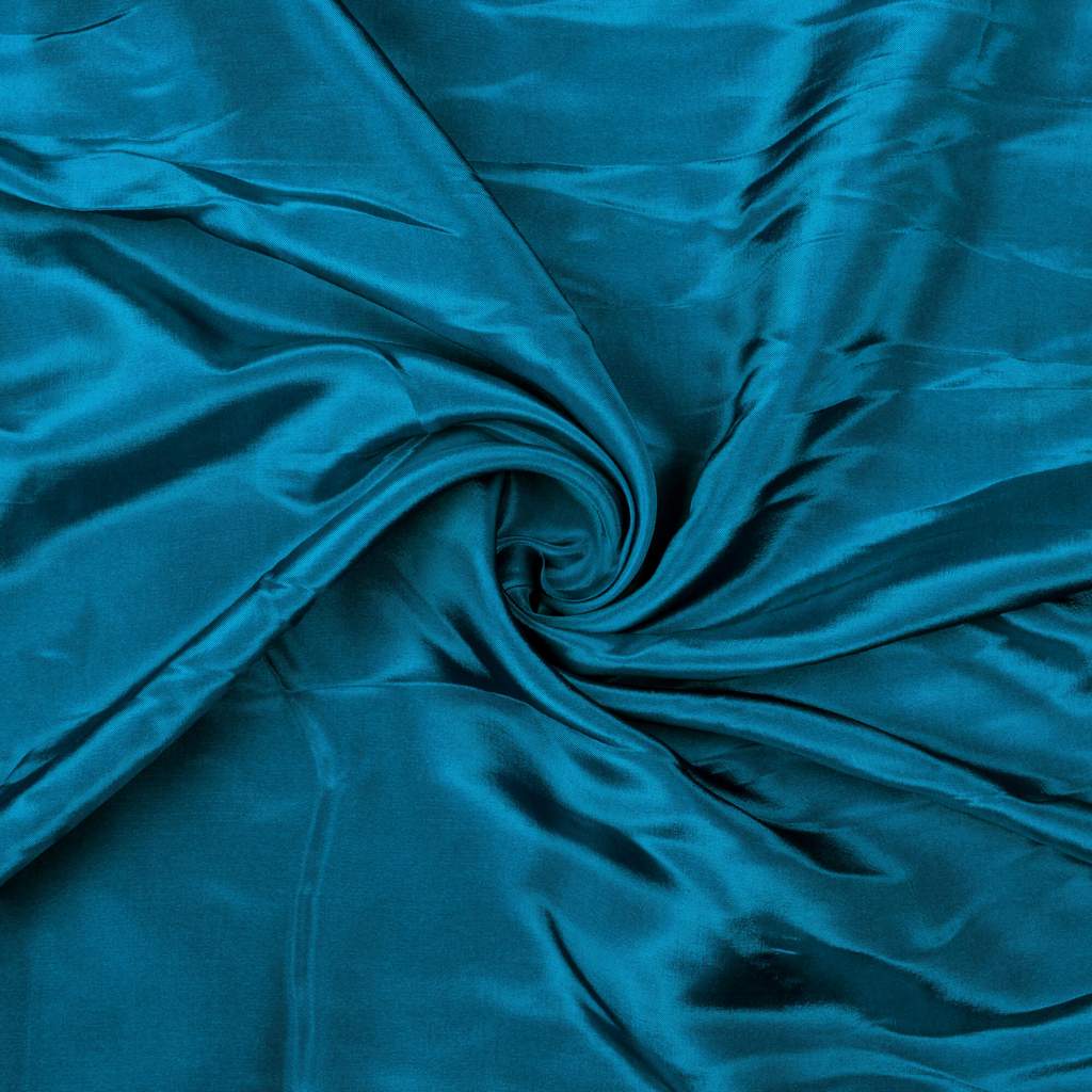 Blue Upada Silk Fabric Siyani Clothing India