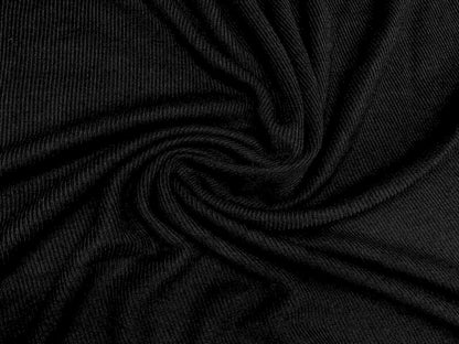 Black Wool Fabric Siyani Clothing India